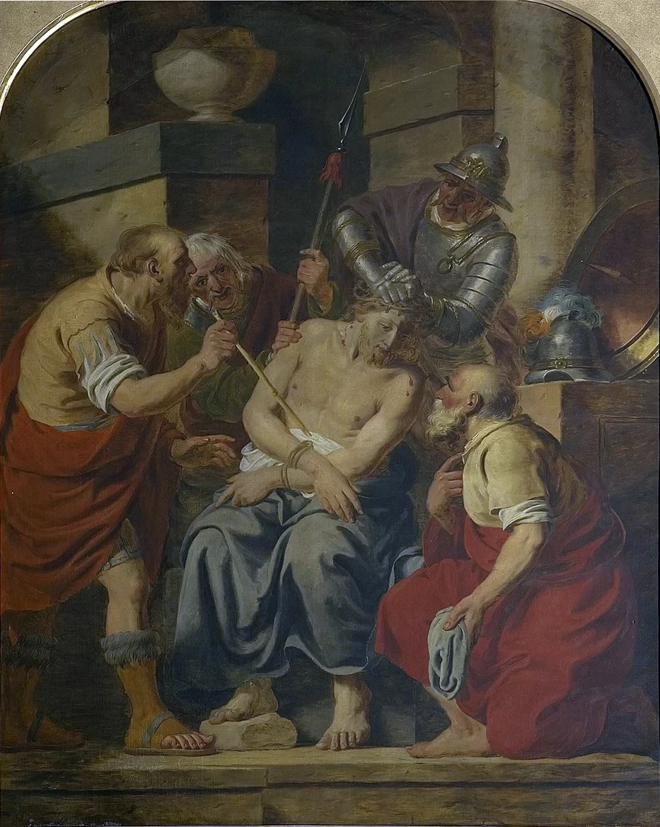 Pieter Jozef Verhaghen - Gesù Cristo incoronato di spine, Sint, Kwintenskerk, Lovanio